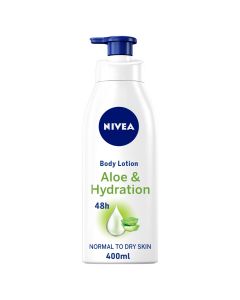 NIVEA BODY LOTION ALOE & HYDRATION NORMAL SKIN 400ML