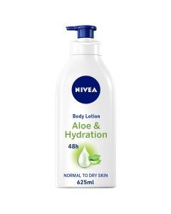 NIVEA BODY LOTION ALOE & HYDRATION NORMAL SKIN 625ML