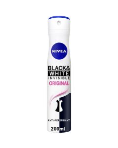 NIVEA DEO SPRAY BLACK & WHITE ORIGINAL 200ML