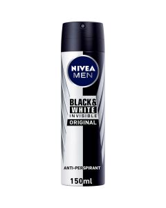 NIVEA MEN DEO SPRAY BLACK & WHITE ORIGINAL 150ML