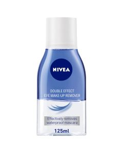 NIVEA FACE CLEANSER DOUBLE EFFECT EYE MAKEUP REMOVER 125ML