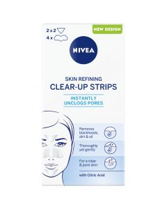 NIVEA FACE SKIN REF CLEAR-UP STRIPS  1X6S