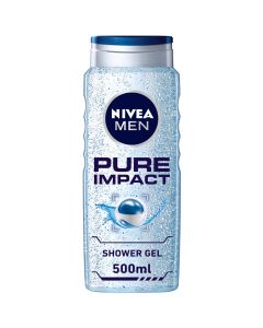 NIVEA MEN SHOWER GEL PURE IMPACT 500ML