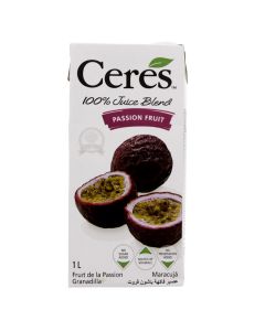 CERES PASSION FRUIT JUICE 1LTR