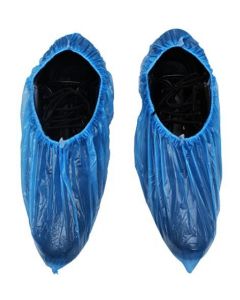 SUPER TOUCH- PE SHOE COVER BLUE, 10 X 100