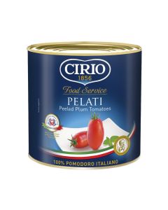 CIRIO PEELED PLUM TOMATOES 6X2.5KG