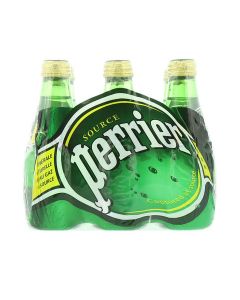 PERRIER SPARKLING WATER 6 X 200 ML 