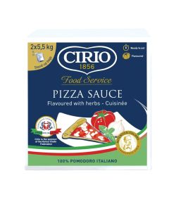 CIRIO PIZZA SAUCE BAG IN BOX 2 X 5.5KG