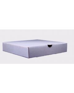 SUPER TOUCH PIZZA BOX WHITE SMALL 22X22X4.5CM100PC