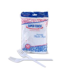 SUPER TOUCH - LW WHITE FORK 40X50