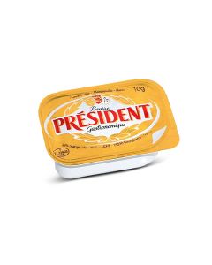 PRESIDENT BUTTER PORTION UNSALTED(MINI TUB) 6 (100x10GM)