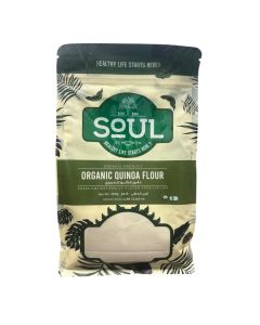 SOUL ORGANIC QUINOA FLOUR 500GM