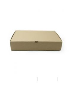 SUPER TOUCH EFLUTE MEAL BOX PLAIN 2 SIDE BROWN 1X100