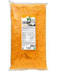 ARLA PRO CHEDDAR CHEESE GRATED RED 2KG
