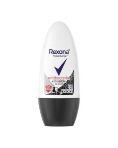 REXONA MEN ANTIPERSPIRANT ROLL-ON ANTIBACTERIAL + INVISIBLE 50ML