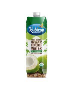 RUBICON 100% NATURAL ORGANIC COCONUT WATER 1LTR
