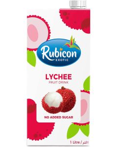 RUBICON  LYCHEE JUICE  NO ADDED SUGAR 1LTR