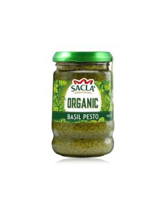 SACLA ORGANIC BASIL PESTO 190 GM