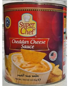 SUPER CHEF CHEDDAR CHEESE SAUCE 6X3KG