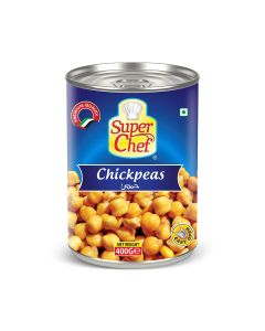 SUPERCHEF CHICK PEAS 24X400GM