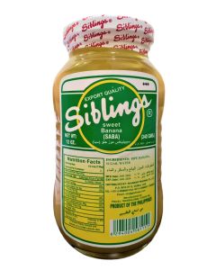 SIBLINGS SWEET BANANA (SABA) 12X340GM
