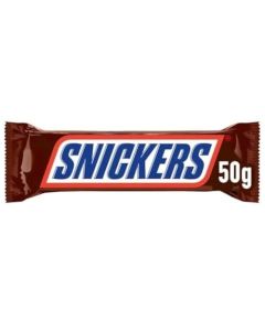 SNICKERS CHOCOLATE BARS 50GM