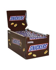 SNICKERS CHOCOLATE BARS 24X50GM