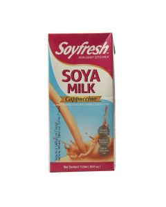 SOYFRESH SOYA MILK CAPPUCCINO 1LTR