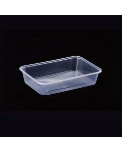 SUPER TOUCH MICRO CONTAINER RECTANGLE 500 CC W/ LID 500PC