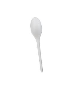ECOTOUCH CPLA LD WHITE TABLE SPOON