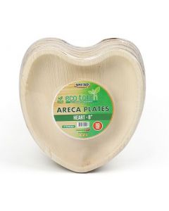 ECO-TOUCHÂ  ARECA HEART PLATE 8" BIG