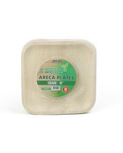 ECO-TOUCHÂ  ARECA SQUARE PLATE 10"