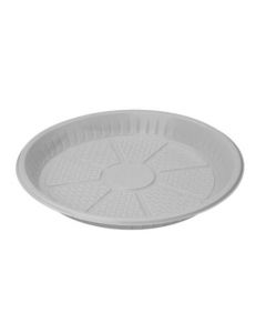 SUPER TOUCH - PLASTIC PLATE WHITE 10"