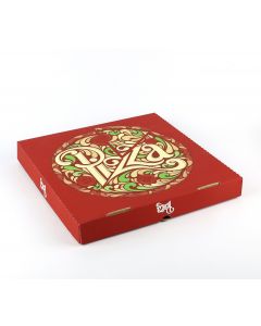 SUPER TOUCH -PIZZA BOX DESIGNED LARGE 33 X 33 X 4.5 CM