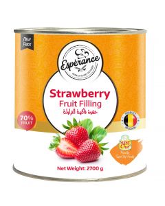 ESPERANCE STRAWBERRY FRUIT FILLING 70 % 6 X 2.7 KG