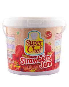 SUPER CHEF JAM STRAWBERRY 4 X 5 KG