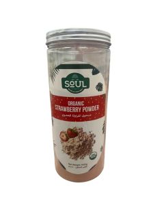 SOUL ORGANIC STRAWBERRY POWDER 500GM