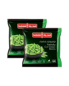 SUNBULAH CUT GREEN BEANS 2X450GM