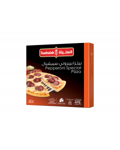 SUNBULAH PEPPERONI SPECIAL PIZZA (PEPPERONI& VEGETABLES) 470 GM