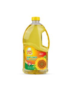 SUPER CHEF SUNFLOWER OIL 100% PURE WITH HANDLE 1.8LTR