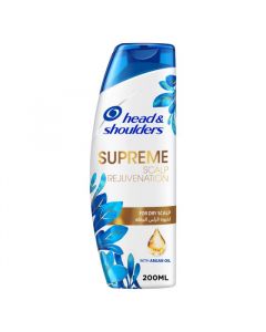 HEAD & SHOULDERS SUPREME SCALP REJUVENATION ANTI-DANDRUFF SHAMPOO WITH ARGAN OIL 200ML