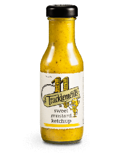 TRACKLEMENTS SWEET MUSTARD KETCHUPS 290GM