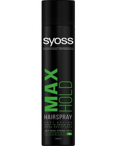 SYOSS HAIR SPRAY MAX HOLD 400ML