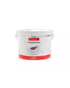 SYSCO CLASSIC CRANBERRY SAUCE 2.5KG