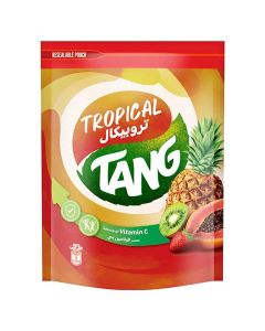 TANG TROPICAL POUCH FLAVOURED POWDER DRINK 375GM