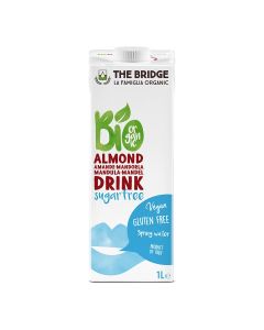 THE BRIDGE BIO ORG. ALMOND SUGAR FREE 1L
