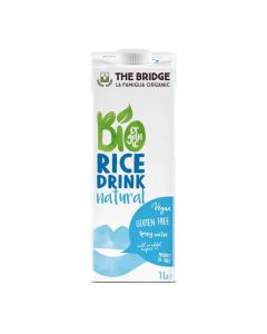 THE BRIDGE BIO ORGANIC RICE NATURAL MILK 1LTR