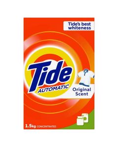 Tide Automatic Laundry Powder Detergent Original Scent 1.5 kg