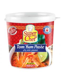 SUPER CHEF TOM YUM PASTE 24 X 400 GM