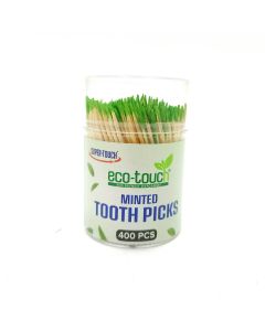 SUPERTOUCH TOOTH PICKS MINTED  IN TUBS 1X400PC